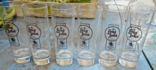 lot 6 VERRE long john whisky mac do publicitaire pub donald