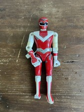 Figurine MASKMAN BIOMAN 2 SENTAI - Force rouge - BANDAI - 1987 Taiwan - Vintage