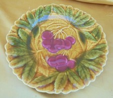 Assiette en Barbotine