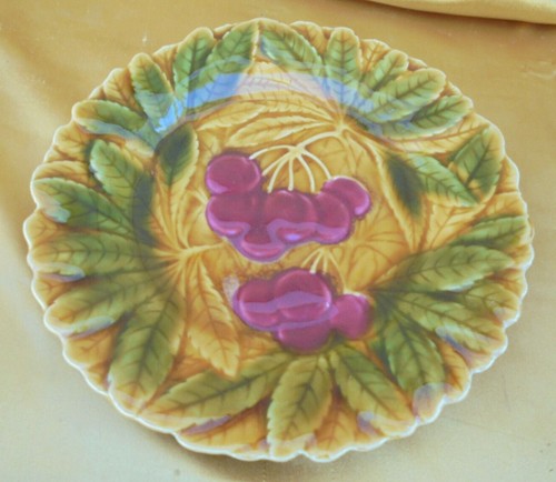 Assiette barbotine - en,