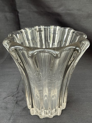 Vase cristal transparent - vase,