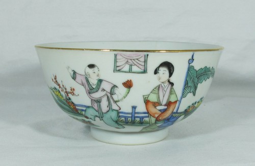 Ancien bol porcelaine - ancien, en