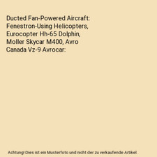 Ducted Fan-Powered Aircraft