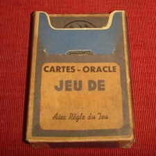 ANCIEN JEU DE CARTES ORACLE