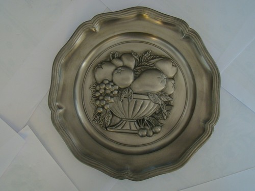 Assiette étain la coupe - assiette, en