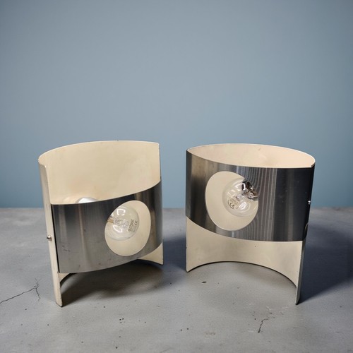 Pair french space age wall - age,