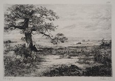 Jules Dupré : Les Landes