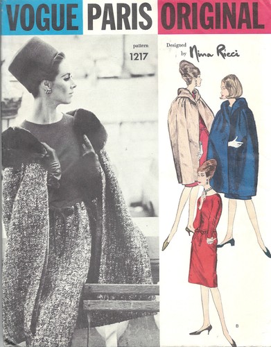 1963 vintage vogue couture - 1963,
