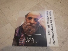 1989.catalogue exposition peintres sculpteurs Paris 12e (César Baldaccini).