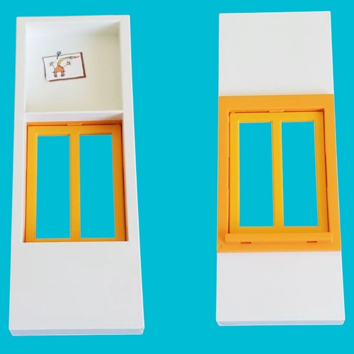 Playmobil mur fenêtre - mur, et