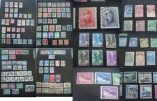 LOT  DE TIMBRES ANCIENS DE  BELGIQUE NEUFS ET OBLITERES - REF11