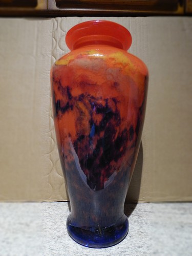 Ancien vase art déco - déco, pâte