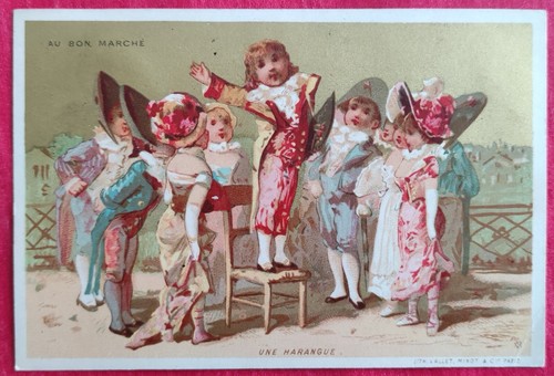 Chromo litho bon marche - bon,