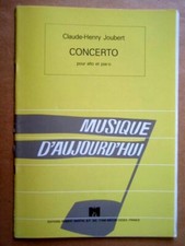 Partition " CONCERTO " pour