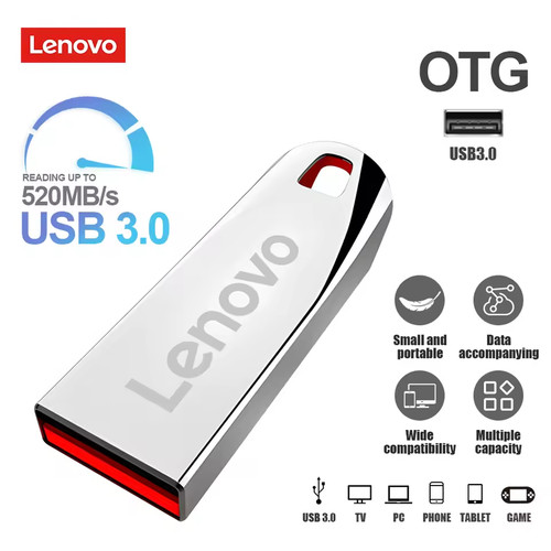 Clé usb lenovo 128go - clé, 3.0