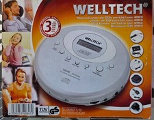 Lecteur WELLTECH  portable CD - CDR - CDRW - MP3- mémoire antichoc. Notice.