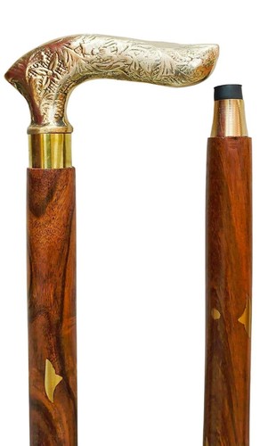 Bâton marche bois 37 - bâton,