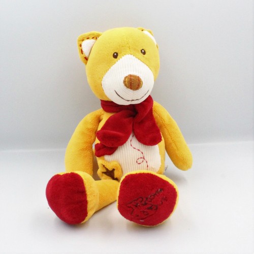 Doudou peluche chat renard