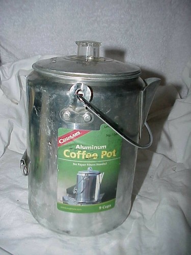 Coghlans aluminum coffee - aluminum,