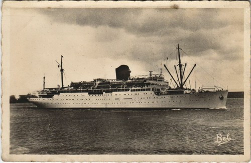 Cpa paquebot colombie ships - cpa,