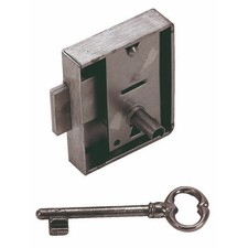 Serrure de meuble avec clé à