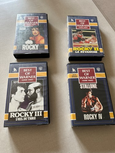 Vhs rocky iii iv - rocky,