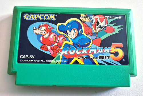 Rockman nintendo famicom - -,
