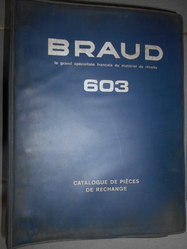 Braud moissonneuse batteuse - moissonneuse,