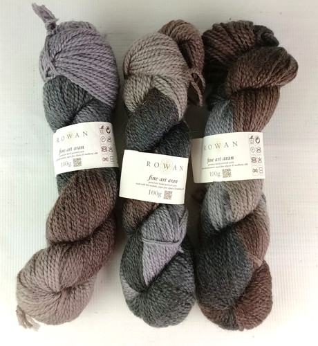 Rowan fine art aran yarn - aran, 551