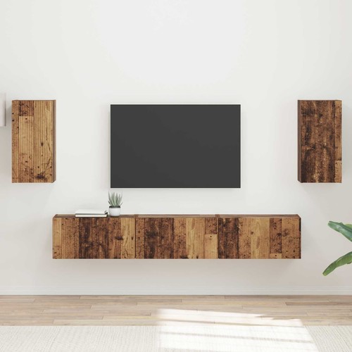 Ensemble meuble pcs bois - meuble,