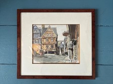 Aquarelle vieux centre de