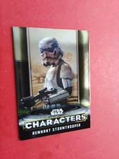 Star Wars Topps The Mandalorian Characters card Or Stormtrooper carte C-14