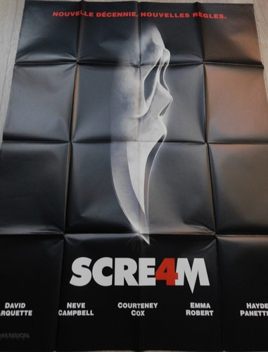 Scream affiche originale - 4,