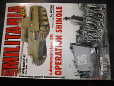 45$$ Revue Armes Militaria HS n°45 Debarquement Anzio 1944 Operation Shingle