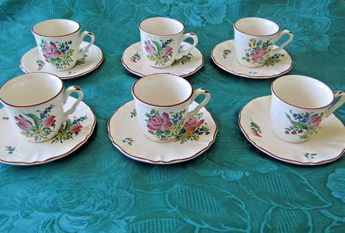 Tasses café en - a, faïence