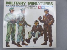 Tamiya, 1/35, wwII seconde german allemand pilote tank char panzer crew equipage