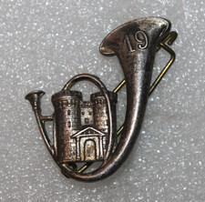 Insigne du 19e BCP, Bataillon de chasseurs à pied, chasseur alpin, AB Paris.