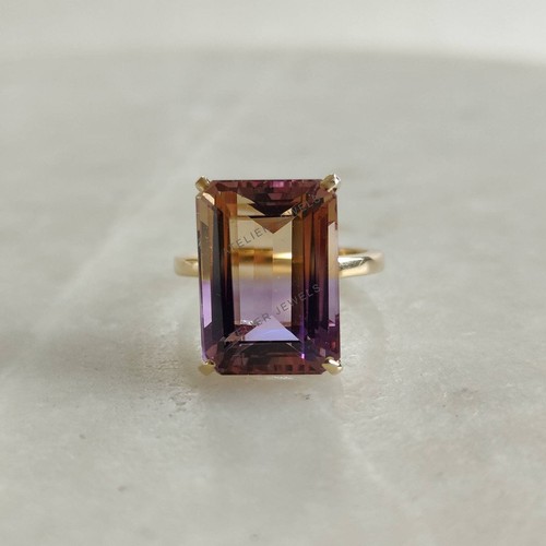 Bague bracelet amétrine