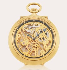 Maurice Lacroix - Ref. 16180 - Montre de poche à gousset squelette avec béquille