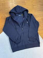 Sweat Pull à Capuche Zip Ralph Lauren Streetwear Vintage M