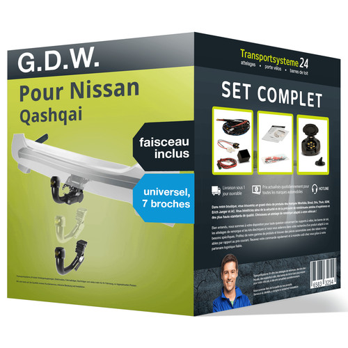 Attelage pour nissan qashqai - attelage,