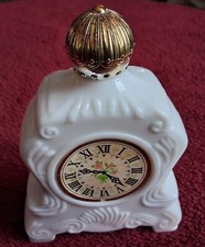 AVON : Ancien Flacon de Parfum Figuratif Pendule Années 70 Vintage