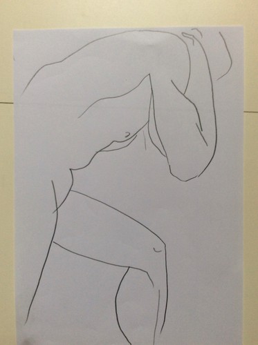 Dessin original nu - dessin, masculin