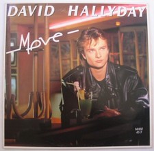 DAVID HALLYDAY  (Maxi 45T 12") MOVE