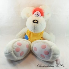 Grande peluche XXL souris Diddl DESPESCHE Thomas Goletz salopette jaune ( va)