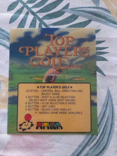 Top player golf mini - player's,