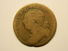 Pièce de 12 DENIERS- Louis