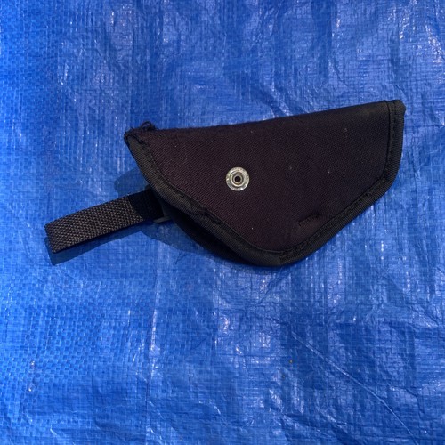 Soft revolver belt holster - soft,