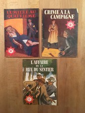 Collection Aventures et Police - 1945 - 3 fascicules policiers