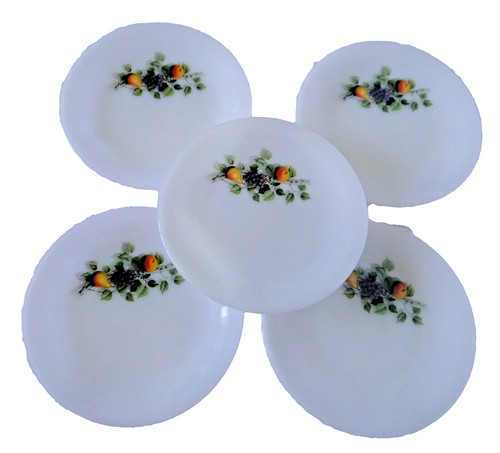 Lot assiettes plates à - lot, 5